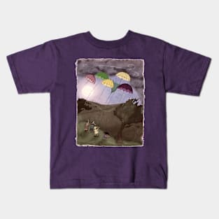 Rain Kites Kids T-Shirt